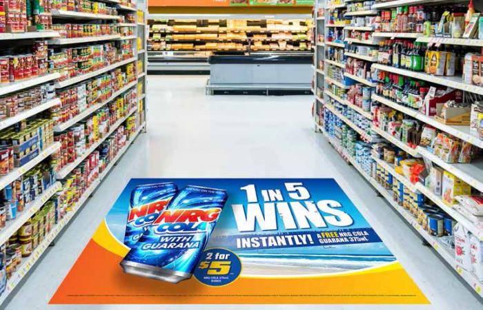 Floor graphics